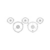 Instrument Lens Set 1967-1968 Ford Mustang