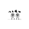 C6ZZ-6360575-K 65-66 Rear Seat Hardware Kits - image 1