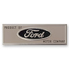 C5ZZ-6513208-T Sill Plate Emblem, Ford Logo, Black - image 1