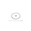 Door Handle Backing Plate 1964-1967 Ford Mustang - image 1