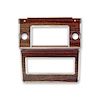 Radio Bezel for 1969-1970 Ford Mustang [Wood Grain] - image 1