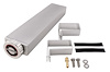 Coolant Overflow Tank for 1965-1968 Ford Mustang [Aluminum] - image 1
