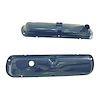 Valve Cover Set for 1965-1968 Ford Mustang 289, 302, 351W [Blue Steel] - image 1