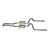Dual Exhaust System Kit 1965-1966 Ford Mustang