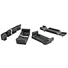 Upper Radiator Bracket Insulator Set 1979-1993 Ford Mustang - image 1
