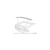 Radiator Support to Hood Seal 1964-1970 Ford Mustang - image 1