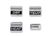1967 HEATER CONTROL KNOB - image 1