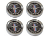 STYLED STEEL HUBCAPS BLAC - image 1