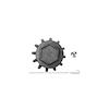 378156-S2-HTS 65-67 Fender & Body Bolt (black, star) - image 1