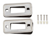 D0UZ-15A460-S Bronco Reflector Bezels (Stainless) - image 1