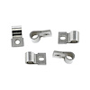 377774-C Underhood Turn Signal Harness Clips, Chrome - image 1