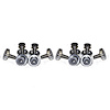 378178-BL-24 1964-73 Mustang Billet  Under Hood Hardware (24 pieces) - image 1