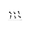 379043-SMK 64-65 Door Hinge Mount Kit - image 1