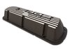 302 Powered by Ford Valve Cover Set for 1964-1973 Ford Mustang 302 [Black Wrinkle Aluminum] - image 3