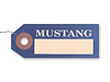 MUSTANG PARTS TAG - image 1