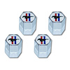 ACC-5033270 Tri-bar logo valve cap, set 4 - image 1
