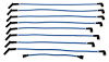 C5OZ-12259-BL8 Spark Plug Wires 8mm With Ford Logo - image 1