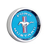 C5ZZ-1130-BL 65-66 Styled Steel Hubcaps (Blue) - image 1