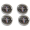 STYLED STEEL HUBCAPS BLAC - image 1