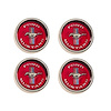 Styled Steel Wheel Cover Set for 1965-1966 Ford Mustang [Chrome] - image 1