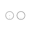 65 RALLY-PAC CLOCK LENS - image 1