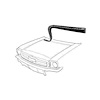64-66 COWL TO HOOD SEAL - image 1