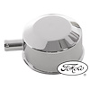 C5ZZ-6766-E 65-67 Shelby Oil Cap w/ FoMoCo Logo (Chrome) - image 1