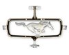 Officially-Licensed Ford Grille Emblem for 1964-1965 Ford Mustang [Right-Facing Horse and Corral Logo] Chrome - image 2
