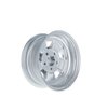 C5ZZ-1007-DR Styled Wheel [Size: 14"x6"] Chrome/Charcoal Finish - image 3