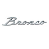 C6TZ-16098-B Fender Emblem, Bronco Script - image 1