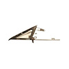 C7ZZ-65222404CK Vent Window Frame and Glass Assembly, Clear, Passenger Side - image 1