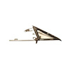 C7ZZ-65222405CK Vent Window Frame and Glass Assembly, Clear, Driver Side - image 1