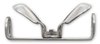 C8TZ-1424-62-SK 66-77 Bronco Spare Tire Retainer Plate And Wing Nut Stainless Steel - image 3