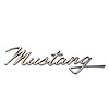 C8ZZ-16098-A Fender Emblem, Pin On, Mustang Script - image 1