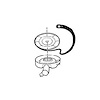 Air Cleaner Lid Gasket 1968-1973 Ford Mustang - image 1