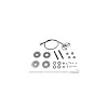 MACH 1 HOOD PIN KIT - image 1