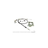 Clutch Cable Kit 1969-1970 Ford Mustang - image 1