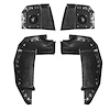 Front & Rear Fender Splash Shield Set for 1969 Ford Mustang [ABS Plastic] - image 1