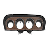 D0ZZ-10838-D 1970 Deluxe Instrument Bezel, Woodgrain