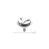 D1ZZ-16896 Chrome Ram Air Hood Twist Lock