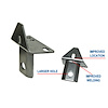 Tri-Y Power Steering Drop Bracket 1964-1970 Ford Mustang - image 1