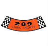 Air Cleaner Decal 1967-1968 Ford Mustang - image 1