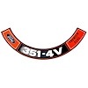 Air Cleaner Decal 1970-1971 Ford Mustang - image 1