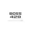 69-70 BOSS 429 FENDER DEC - image 1