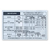 DOOR TIRE PRESSURE DECAL - image 1