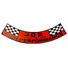 Air Cleaner Decal 1968-1969 Ford Mustang - image 1