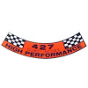 Air Cleaner Decal 1968 Ford Mustang - image 1