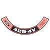 Air Cleaner Decal 1971 Ford Mustang - image 1