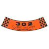 Air Cleaner Decal 1968-1969 Ford Mustang - image 1