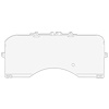 Instrument Panel Lens 1987-1989 Ford Mustang - image 1